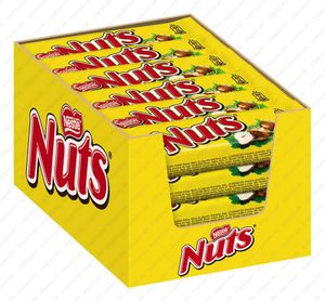 Nestle Nuts Haselnuss Schokoladenriegel, 24 St.