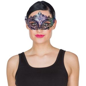 Kostüm Zubehör venezianische Augenmaske Maske Karneval Fasching