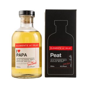 Elements of Islay - Peat Pure, Islay - I Love Papa Edition