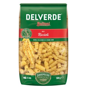 Delverde Ricciolo italienische Nudeln aus Hartweizengrieß 500g