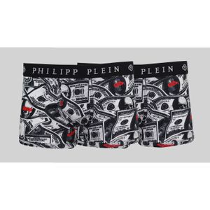 Philipp Plein Boxershorts "2-Pack" -  UUPB31 - Schwarz-  Größe: L(EU)