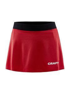 CRAFT SQUAD SKIRT JR červená 158/164