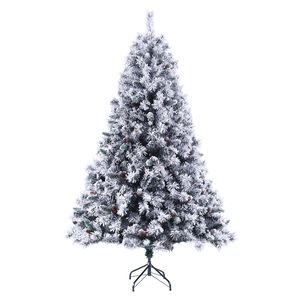 SVITA künstlicher Weihnachtsbaum Tannenbaum Deko Christbaum Kunstbaum PVC 210 cm Weiß