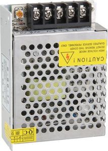 1x (spínaný napájací transformátor 60W DC 12V 5A pre LED Str I3F7