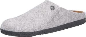 Birkenstock 1014934 Uni Tieffussbett-Pantoffel Zermatt Hell-Grau, Grau, Gr. 41