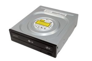 LG GH24NSC0 5,25" (intern) DVD±RW SATA PC Laufwerk schwarze blende