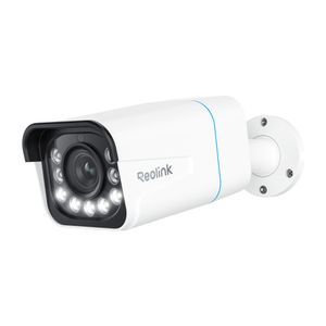 Reolink 4K inteligentná PoE IP kamera pre vonkajšie použitie s detekciou osôb/vozidiel, vonkajšia kamera s 5-násobným optickým priblížením, 811A