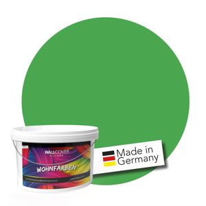 WALLCOVER Wandfarbe Greenscreen Chroma Key Hochdeckend Grün Matt 5L für 40 m²