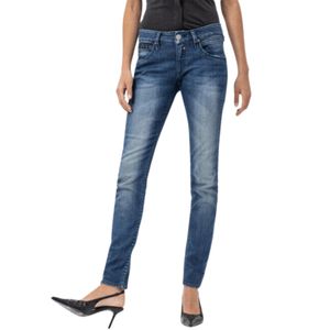 Herrlicher Damen Jeans Touch Slim in blue core – W24 / L32