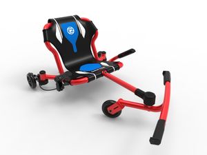 EzyRoller Drifter X Trike Dreirad Drift Kinderfahrzeug Spielgeräte für draußen Dreirad Kinder Dreiradscooter 4 - 14 Jahre, Farbe:rot