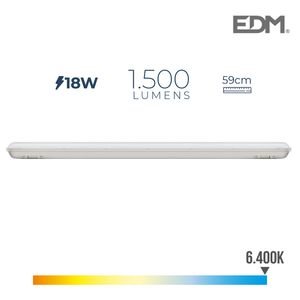 18w 1500lm 6500k kaltes Licht 5,9x59x6,6cm edm wasserdichte led streifen ip65 18w