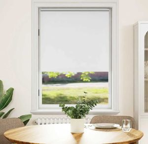 vidaXL zatemňovacia roleta zatemňovacia roleta 80 x 175 cm biela