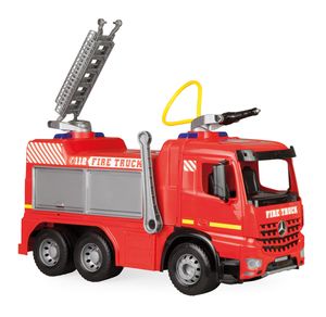 LENA Sport GIGA TRUCKS Aufsitz-Feuerwehr Arocs, Schaukarton Sandfahrzeuge Sandfahrzeuge 0