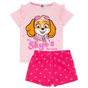 Paw Patrol - "Skye's The Limit" Schlafanzug mit Shorts für Mädchen NS7460 (110) (Pink)