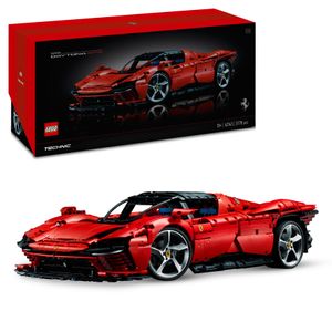 LEGO Technic Ferrari Daytona SP3, model supersamochodu do zbudowania w skali 1:8, zestaw klocków dla dorosłych fanów LEGO, pomysł na prezent dla mężczyzny: męża, syna i chłopaka, dla kobiety, 42143