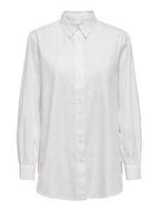 ONLY Hemd Damen Baumwolle Weiß GR55988 - Größe: S