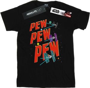 Star Wars - "Tie Fighters Pew Pew" T-Shirt für Herren BI46587 (M) (Schwarz)