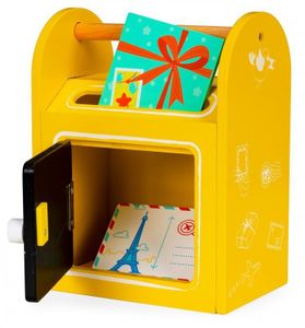GARTEN-NEXT Spielzeug aus Holz Zubehör Letterbox Briefkasten Spielhaus