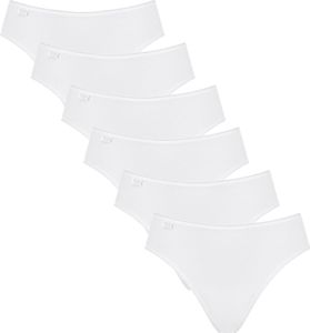 sloggi 6er Pack 24/7 Baumwolle Tai Slip Perfekter Sitz, Mit feinen Details, Angenehm auf der Haut