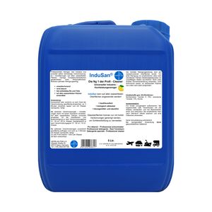 InduSan - Reinigungskonzentrat I 5 Liter Kanister I Citrus-Duft