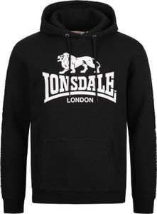 Lonsdale Yapton Sweat Hoodie Schwarz