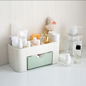 Kosmetik Kisten, Schminke Aufbewahrung, Hochwertiger multifunktionaler Kosmetikbox mit 6 Fächern und 1 Schublade, Make Up Organizer