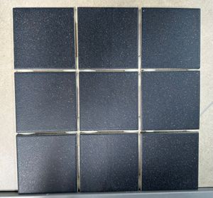 Mosaikfliese Brussel-Black 10 x 10cm