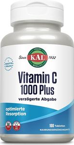 Vitamin C 1000 Plus Kal tablety s prodlouženým uvolňováním 100 kapslí