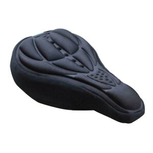 Bike 3D Sattelsitzbezug Bike Breathable Soft Comfort Pad Gepolstertes Kissen (Schwarz) Bike 3D Sattelsitzbezug Bike Breathable Soft Comfort Pad Gepolstertes Kissen (Schwarz)