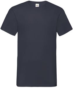 Fruit of the Loom Valueweight V-Neck T Farbe: deep navy Größe: XL