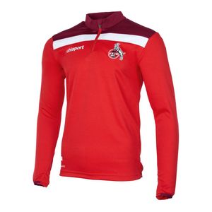 uhlsport 1. FC Köln Offense 23 1/4 Zip-Sweatshirt rot/weiß M