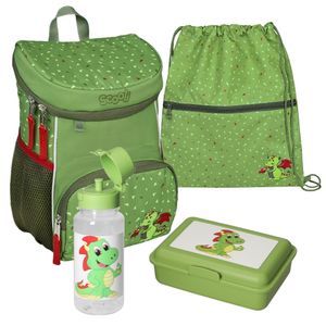 Scooli Mini-Me Kindergarten Rucksack Set 4-tlg. DIEGO DRAGON für Jungen und Mädchen