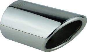 2 Auspuffblenden für Audi A4 B8 A5 8T TFSI Endrohrblenden Chrom Edelstahl Blenden für 79mm 80mm 81mm Auspuffrohr