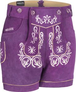 PAULGOS Damen Trachten Lederhose + Träger, Echtes Leder, Kurz in 8 Farben Gr. 34-50 M2 PAULGOS Damen Trachten Lederhose + Träger, Echtes Leder, Kurz in 8 Farben Gr. 34-50 M2