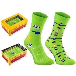 Rainbow Socks Socken Tischfussball 1 Paar Fußball Fußballer Fußballfeld Gr.47-50