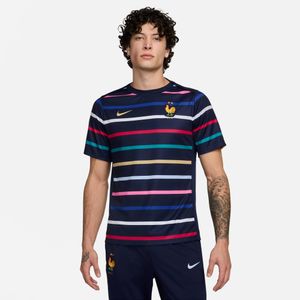 Nike Frankreich Fff Dri-Fit Academy pro Pre-Match Heimtrikot, Größe:S