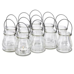 relaxdays 10023444_0 relaxdays Windlichter   12 St.
