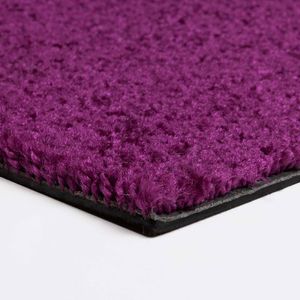Velours Teppichfliesen weich Velour Teppichboden als Fliesen Violett 50x50 cm Schatex Teppichbodenfliesen in Lila für Schlafzimmer und Esszimmer