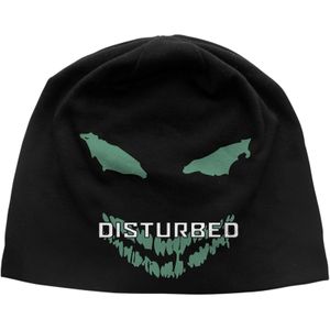 Disturbed - Kšiltovka pre mužov/dámy uni RO6361 (jedna veľkosť) (Black/Green)