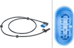 Sensor Raddrehzahl hinten 2-polig HELLA für MERCEDES A-KLASSE (W176)
