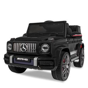 Kinder-Elektroauto Mercedes Benz G63 AMG Kinderauto Kinderfahrzeug 2,4GHz Bluetooth Fernbedienung und Hartgummi Bereifung Elektrofahrzeug Elektro Fahrzeug (Schwarz) Kinder-Elektroauto Mercedes Benz G63 AMG Kinderauto Kinderfahrzeug 2,4GHz Bluetooth Fernbedienung und Hartgummi Bereifung Elektrofahrzeug Elektro Fahrzeug (Schwarz)
