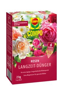 COMPO Rosen Langzeit-Dünger - 2 kg für ca. 35 m²