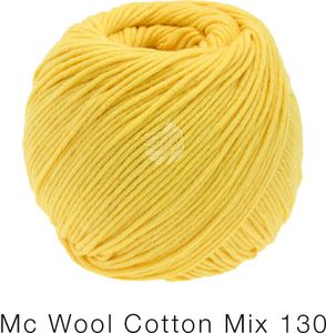 Lana Grossa - Mc Wool Baumwolle Mix 130 0173 gelb