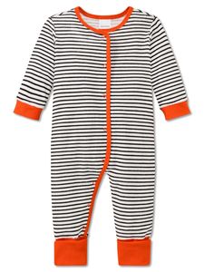 Schiesser Unisex - Baby Schlafanzug Einteiler Vario Fuß Frottee - 171511, Größe Kinder:74, Farbe:weiss
