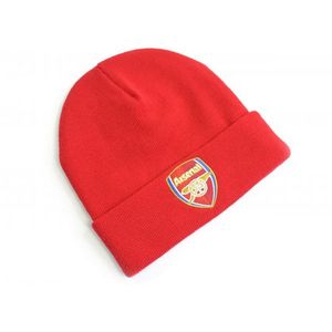 Pletená čiapka Arsenal FC BS1711 (jedna veľkosť) (červená)