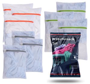 Everhomely® 10x Premium Wäschenetz Set - Netz für Waschmaschine- Wäschesack in verschiedenen Größen - Waschsack & Wäschebeutel mit Reißverschluss