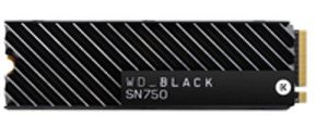 WD_BLACK™ SN750 NVMe™ SSD mit Kühlkörper 1 TB, 3470 MB/s