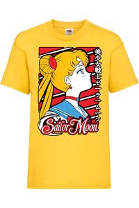 Princess Sailor Kinder T-shirt Comics Manga Japan Anime Animation Gift, 7-8 Jahr - 128 / Gelb