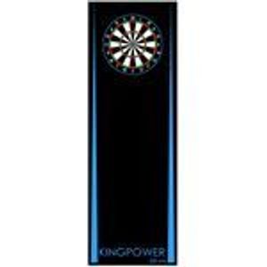 Dart Teppich Matte Blau Steeldart Dartpfeile Dartboard Zubehör Dartteppich Target Oche Darts Abwurflinie Schutz Gummi Boden Dartscheibe 237 x 80 cm Kingpower