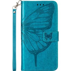 Mobigear Butterfly -  Realme 9 5G Hülle Klapphülle Geldbörse - Blau